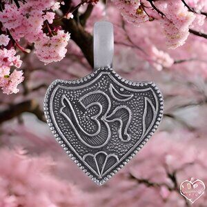 Handmade Sterling Silver Chakra Pendant